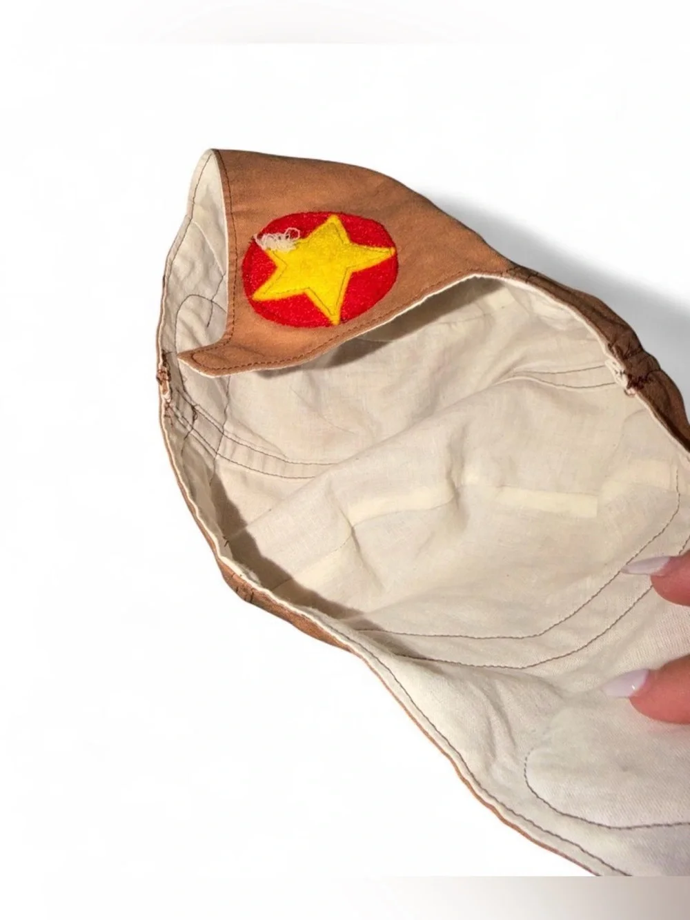 Kids Brown Aviator Pilot Hat with Goggles
